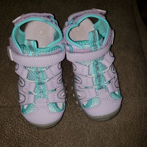 Cat&Jack shoes. Size 8 toddler. Light purple/gray